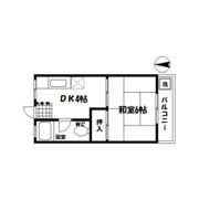 グリーンコーポの間取り画像