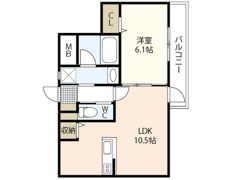 e’clair祇園の間取り画像