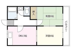 アビタシオン庚午B棟の間取り画像