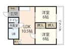 サンハイム庚午の間取り画像