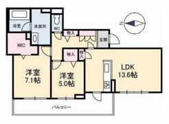 ボヌール櫻の間取り画像