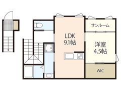 Canal Courtの間取り画像