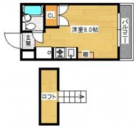 パラドール三筋の間取り画像