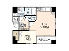 サントーマス横川の間取り画像