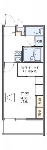 レオパレスアサクラⅢの間取り画像