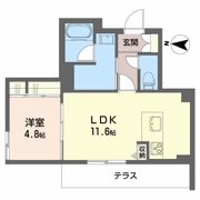 ソサイティ掛尾の間取り画像