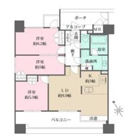 藤和幟町公園ホームズの間取り画像