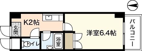 サンパレス横川の間取り画像