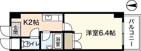 サンパレス横川の間取り画像