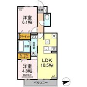 マーメゾンの間取り画像