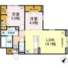 D crest西千代田の間取り画像
