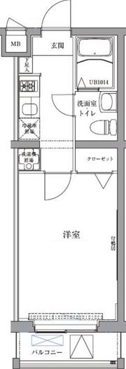 エスパシオ西高島平の間取り画像