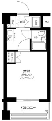 ナイスアーバンステイツ綱島の間取り画像