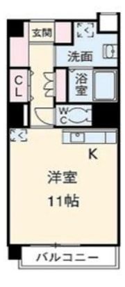 グローリオ永福町の間取り画像