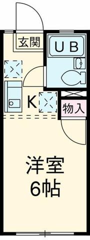 フルーレ国分寺の間取り画像