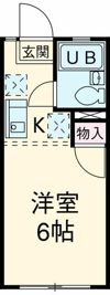 フルーレ国分寺の間取り画像