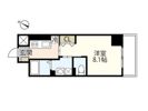 プラージュ広島駅前の間取り画像