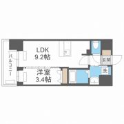 プレサンス立売堀ベルヴィルの間取り画像