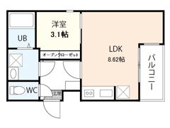 シャインライズ楽々園の間取り画像