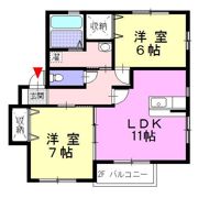 ブリーズハウスⅡの間取り画像