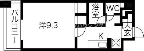 グランシャルマン新大阪の間取り画像