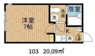 ヴィエィユリビエールⅡの間取り画像