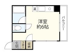パルク西十日市の間取り画像