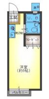 イーグルハイツの間取り画像