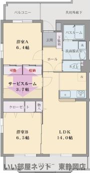 セレーノ西の原の間取り画像