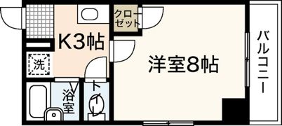 エトワール西村の間取り画像