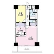 エスヴェール北梅田の間取り画像