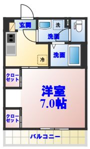 リブリ・中山の間取り画像