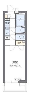 クレイノウィングコート川崎の間取り画像