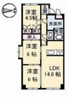 サンライズ三滝橋の間取り画像