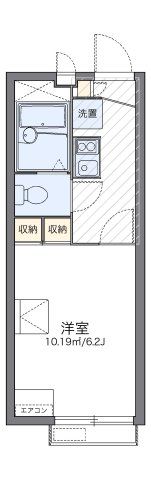 レオパレスコーワ ビレッジの間取り画像