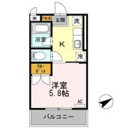 レジデンスエコーの間取り画像
