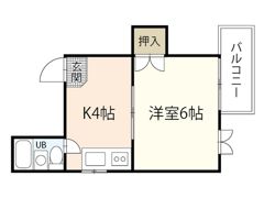 山鶴ビルの間取り画像