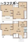 富士見市関沢2丁目貸家の間取り画像