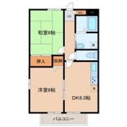 ファミリエ桜ヶ丘の間取り画像