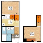 quatri?me（キャトリエム）Ⅱの間取り画像