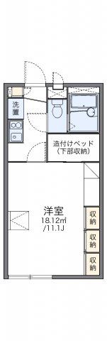 レオパレススカイハイツの間取り画像