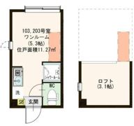 ハーモニーテラス桜丘の間取り画像
