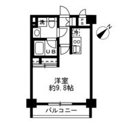 レジディア麻布十番Ⅱの間取り画像