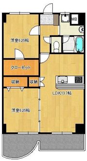 CREWS.ROI Tenjinの間取り画像