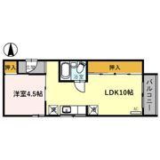 J-house駅南の間取り画像