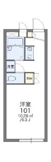 レオパレスメイプルの間取り画像