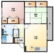 セジュールナガイの間取り画像