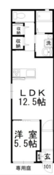 ALBAⅡの間取り画像