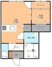 Le Parco（ル・パルコ）の間取り画像