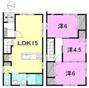 北斎院 烏谷一戸建の間取り画像